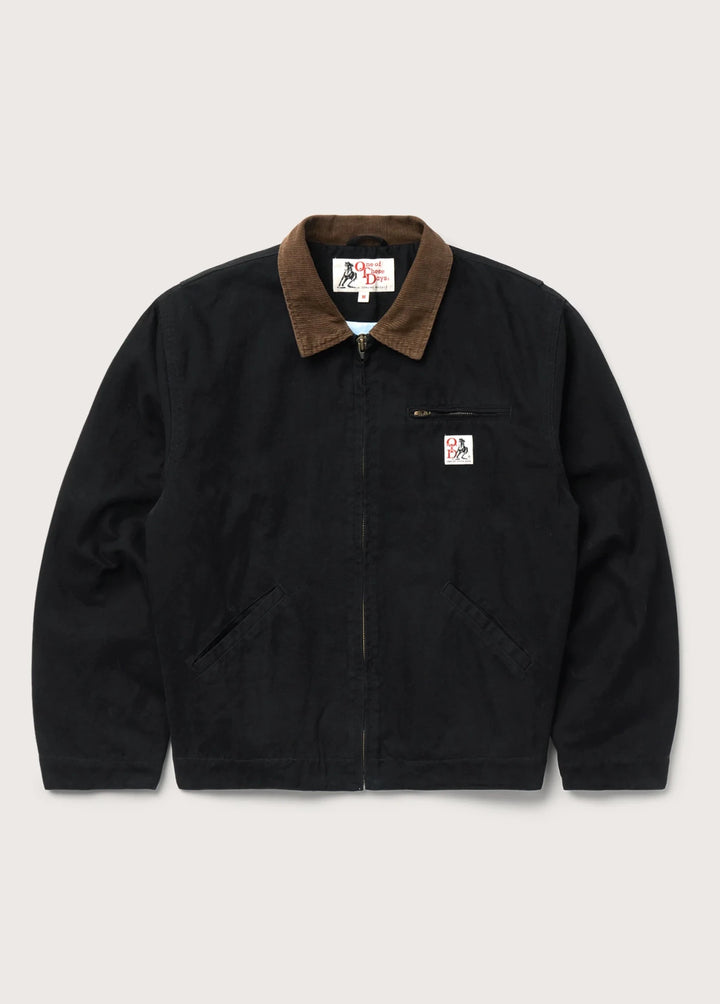 One of These Days - Canvas Prairie Jacket Washed Black - Kalifornia Jean Bar