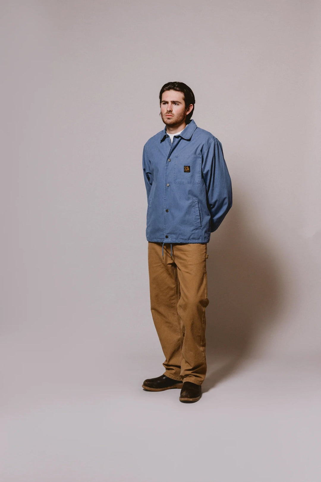 One of These Days - Coaches Jacket in Blue - Kalifornia Jean Bar
