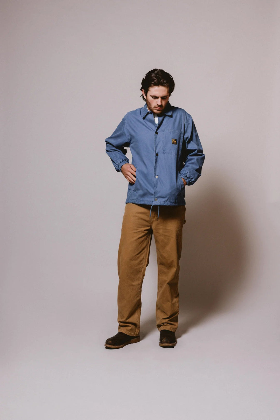 One of These Days - Coaches Jacket in Blue - Kalifornia Jean Bar