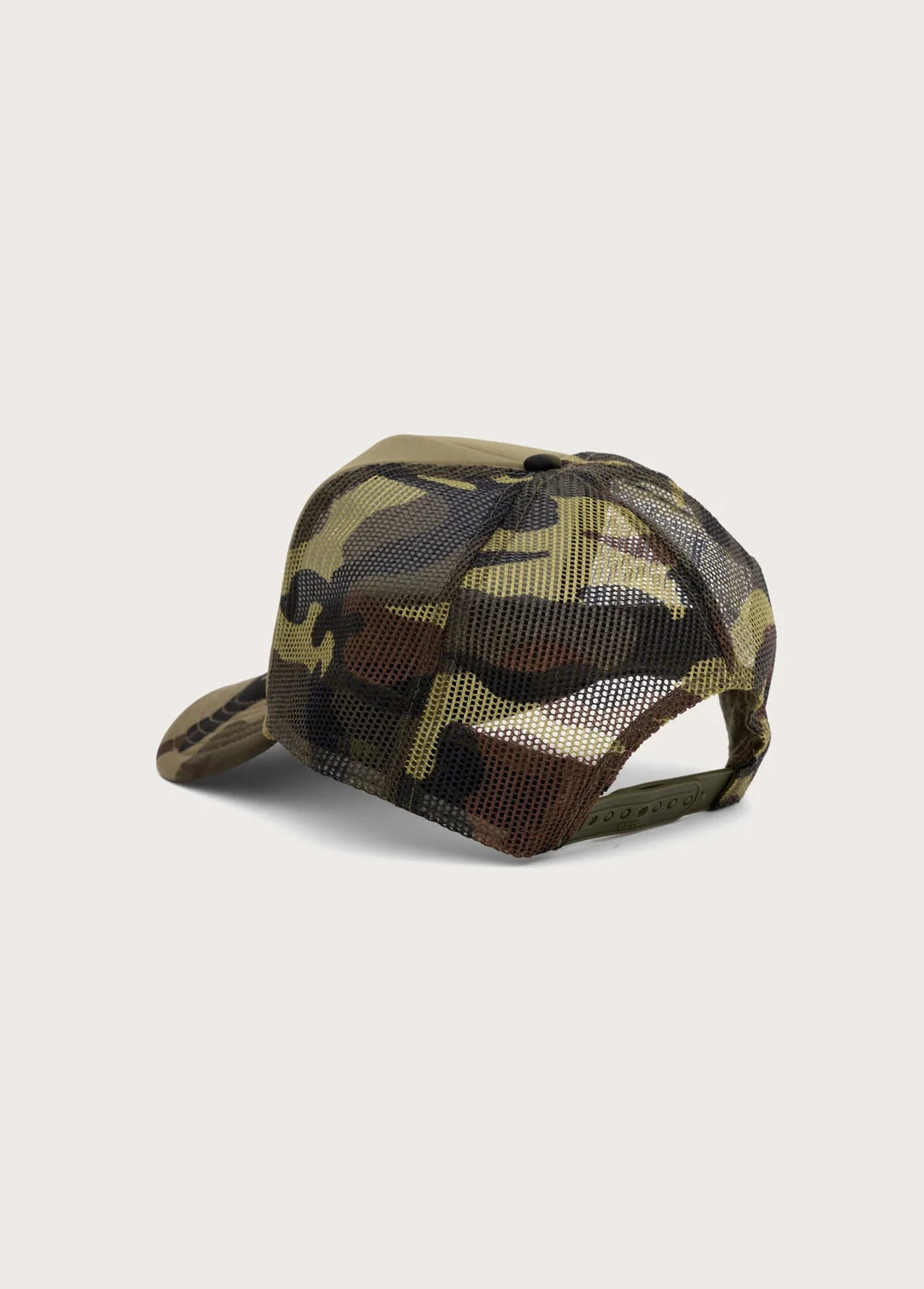 One of These Days - Dark Green Camo Lost Highway Trucker Hat - Kalifornia Jean Bar