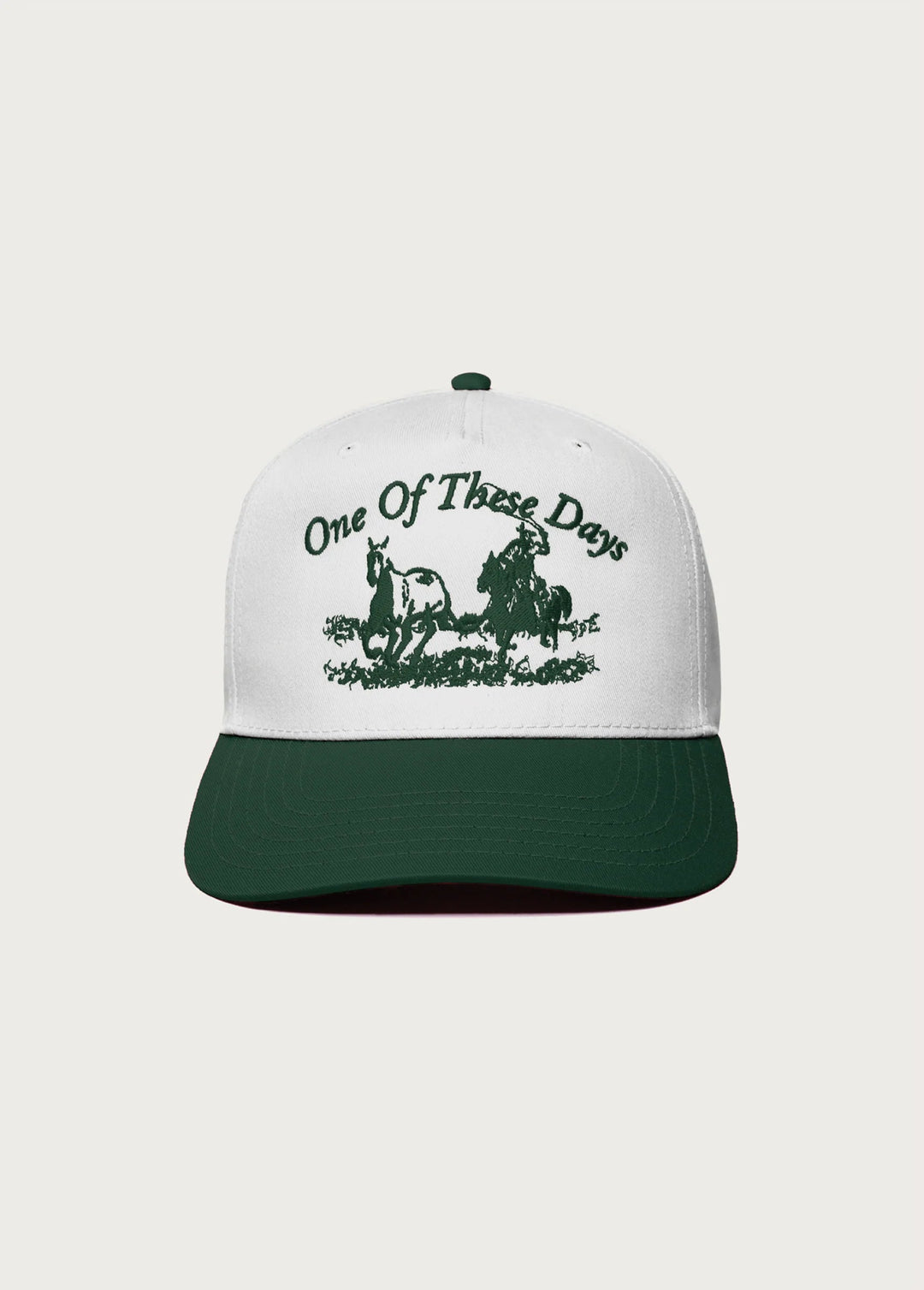 One of These Days - Forest Green Just for a Moment 5 Panel - Kalifornia Jean Bar