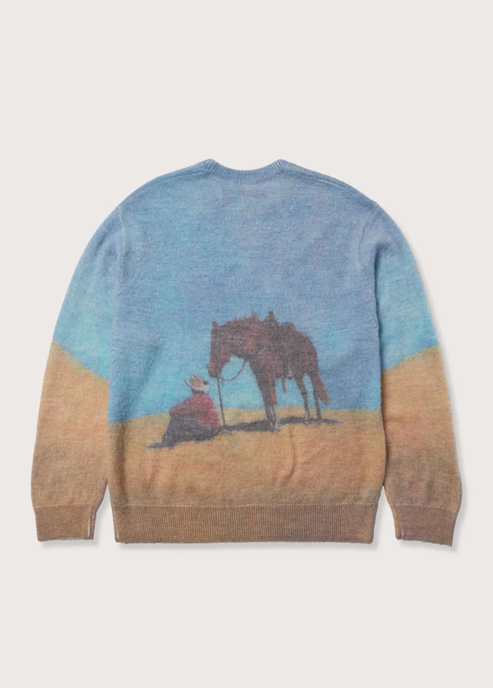 One of These Days - So Far Away Printed Sweater - Kalifornia Jean Bar
