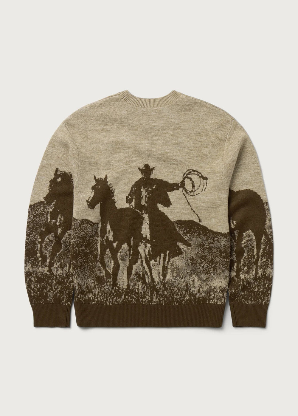 One of These Days - Spirit of the Planes Brown Knit Sweater - Kalifornia Jean Bar