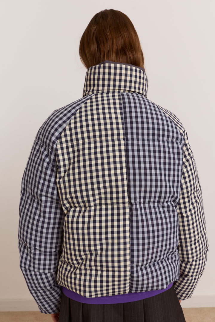 Damson Madder - Opal Puffer in Mix Gingham - Kalifornia Jean Bar