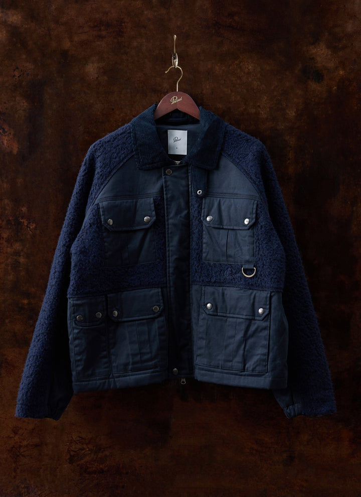 Percival - Fletcher Patchwork Jacket - Navy - Kalifornia Jean Bar