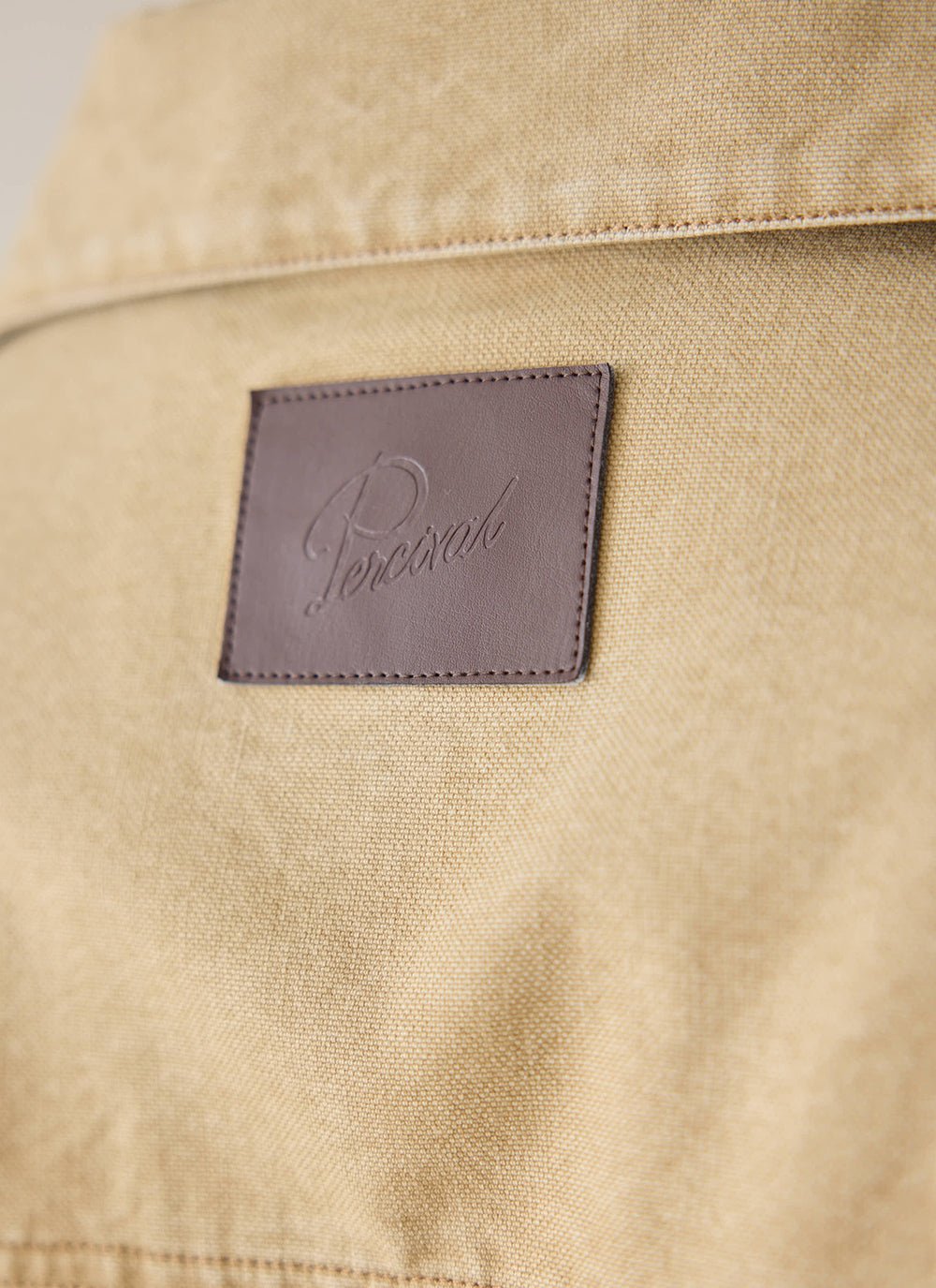 Percival - Jackson Canvas Boxy Harrington Jacket - Cream - Kalifornia Jean Bar
