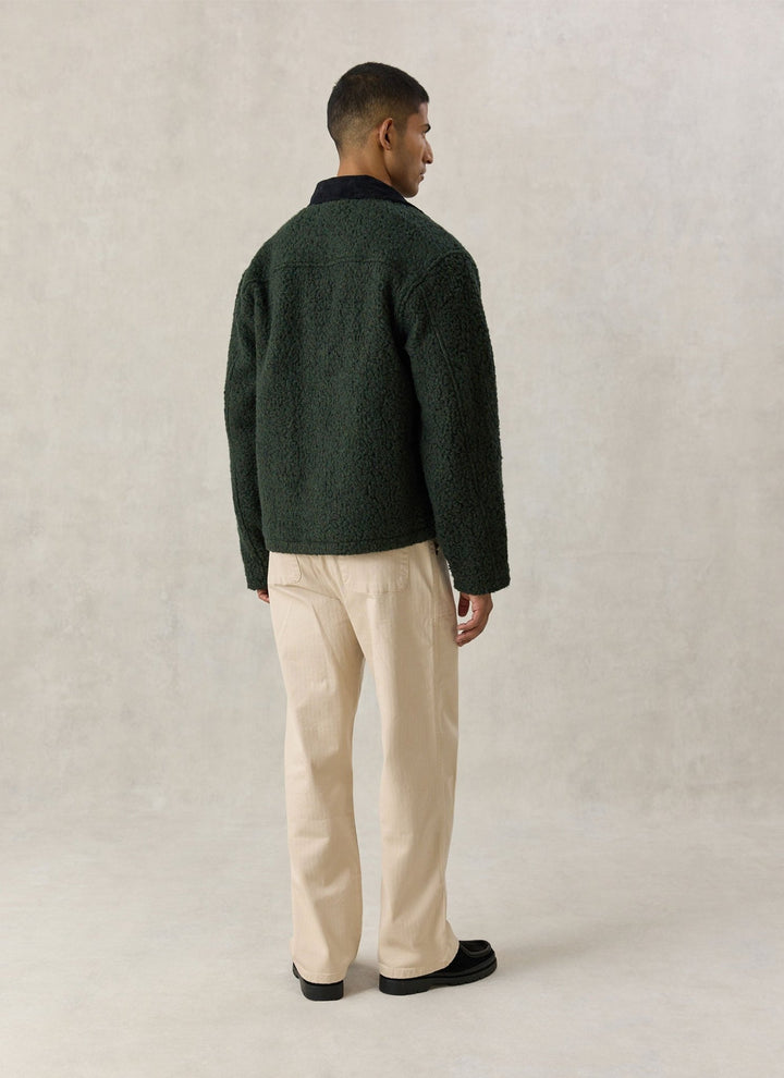 Percival - Murrey Casentino Boxy Jacket - Forest - Kalifornia Jean Bar