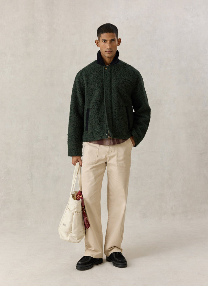 Percival - Murrey Casentino Boxy Jacket - Forest - Kalifornia Jean Bar