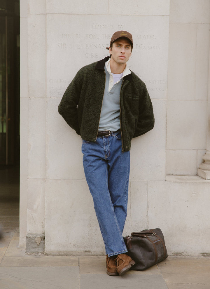 Percival - Murrey Casentino Boxy Jacket - Forest - Kalifornia Jean Bar