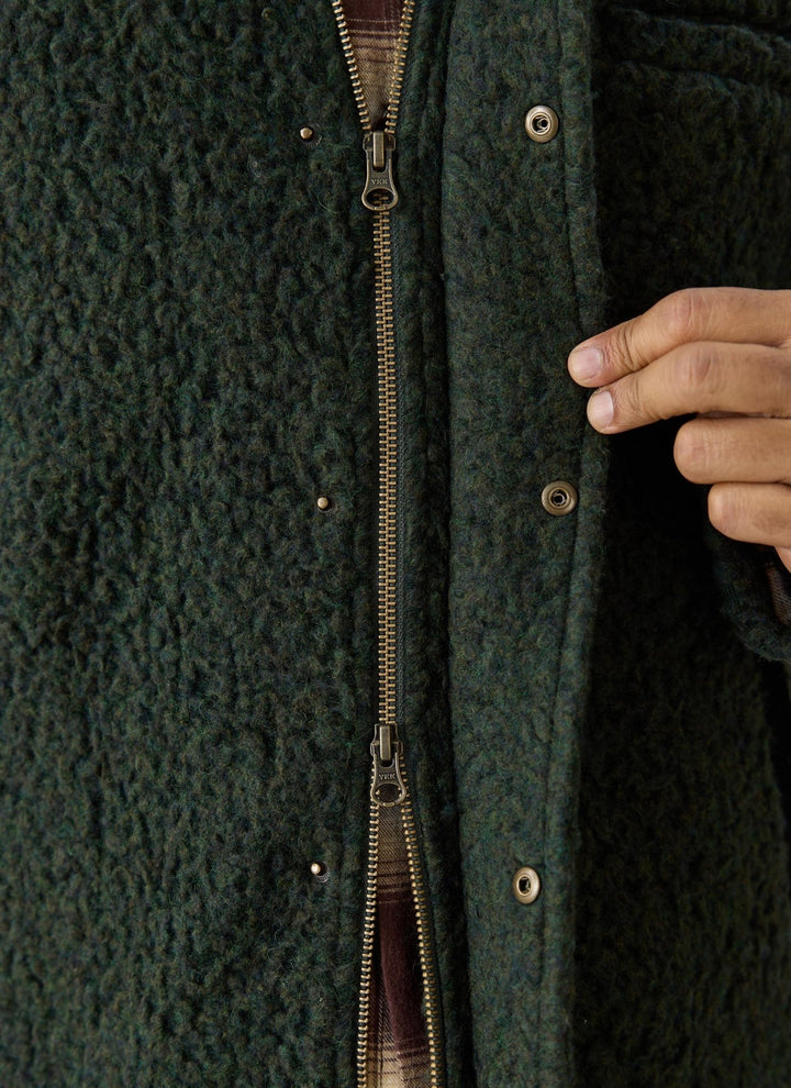 Percival - Murrey Casentino Boxy Jacket - Forest - Kalifornia Jean Bar