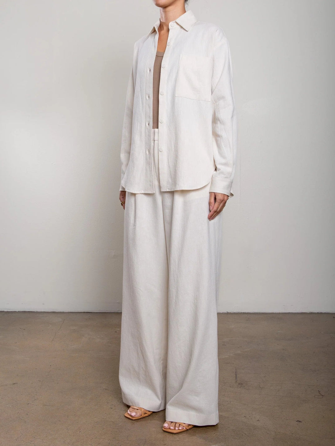 Pharaoh - Spencer Bone Linen Twill Pant - Kalifornia Jean Bar