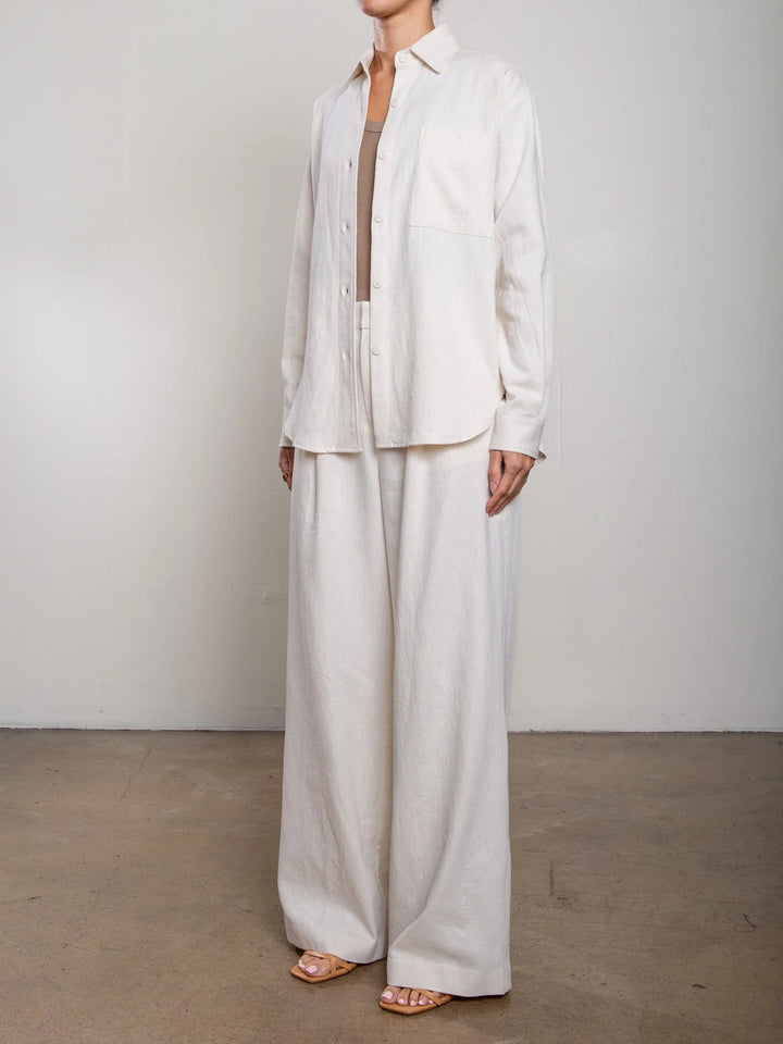 Pharaoh - Spencer Bone Linen Twill Pant - Kalifornia Jean Bar