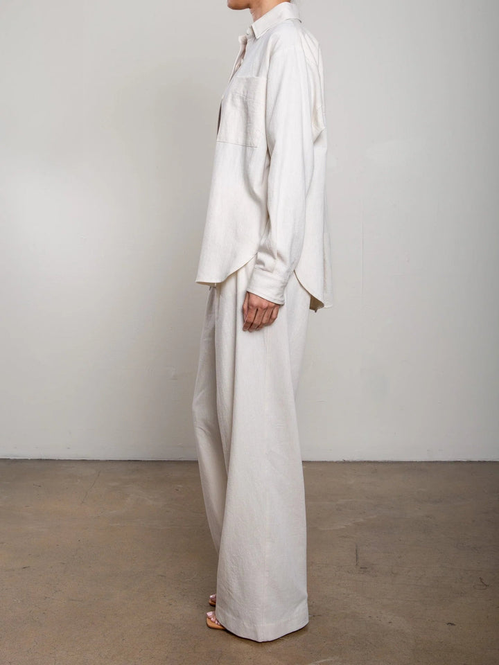 Pharaoh - Spencer Bone Linen Twill Pant - Kalifornia Jean Bar