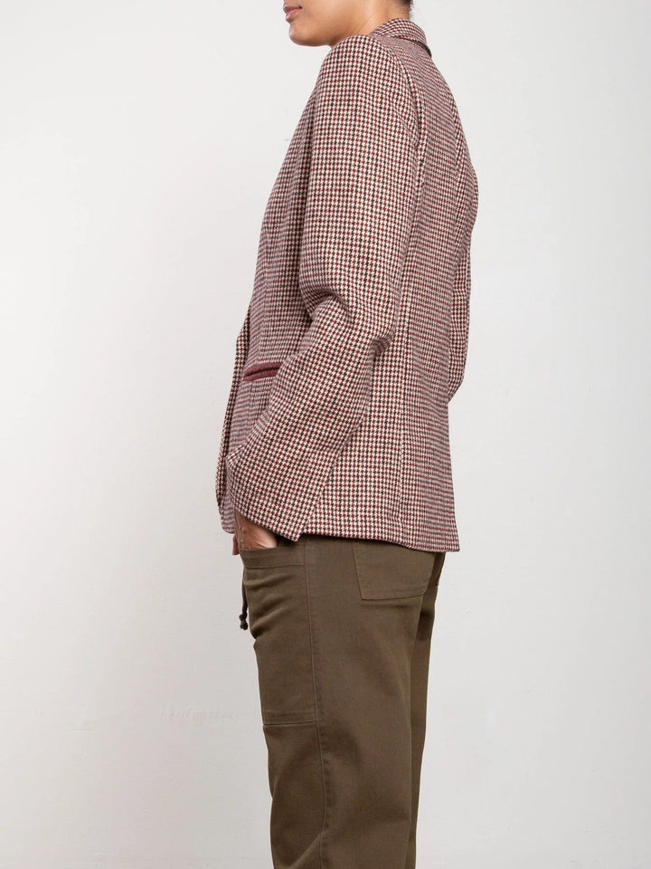 Pharoah - Cyrus Blazer Brighton Houndstooth - Kalifornia Jean Bar