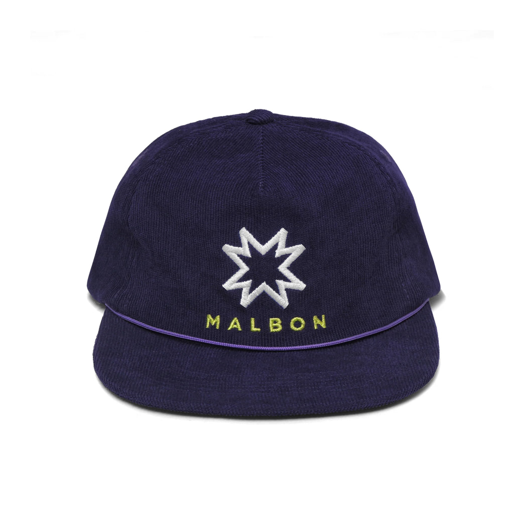 Malbon - Purple Corduroy Golf & Ski Hat