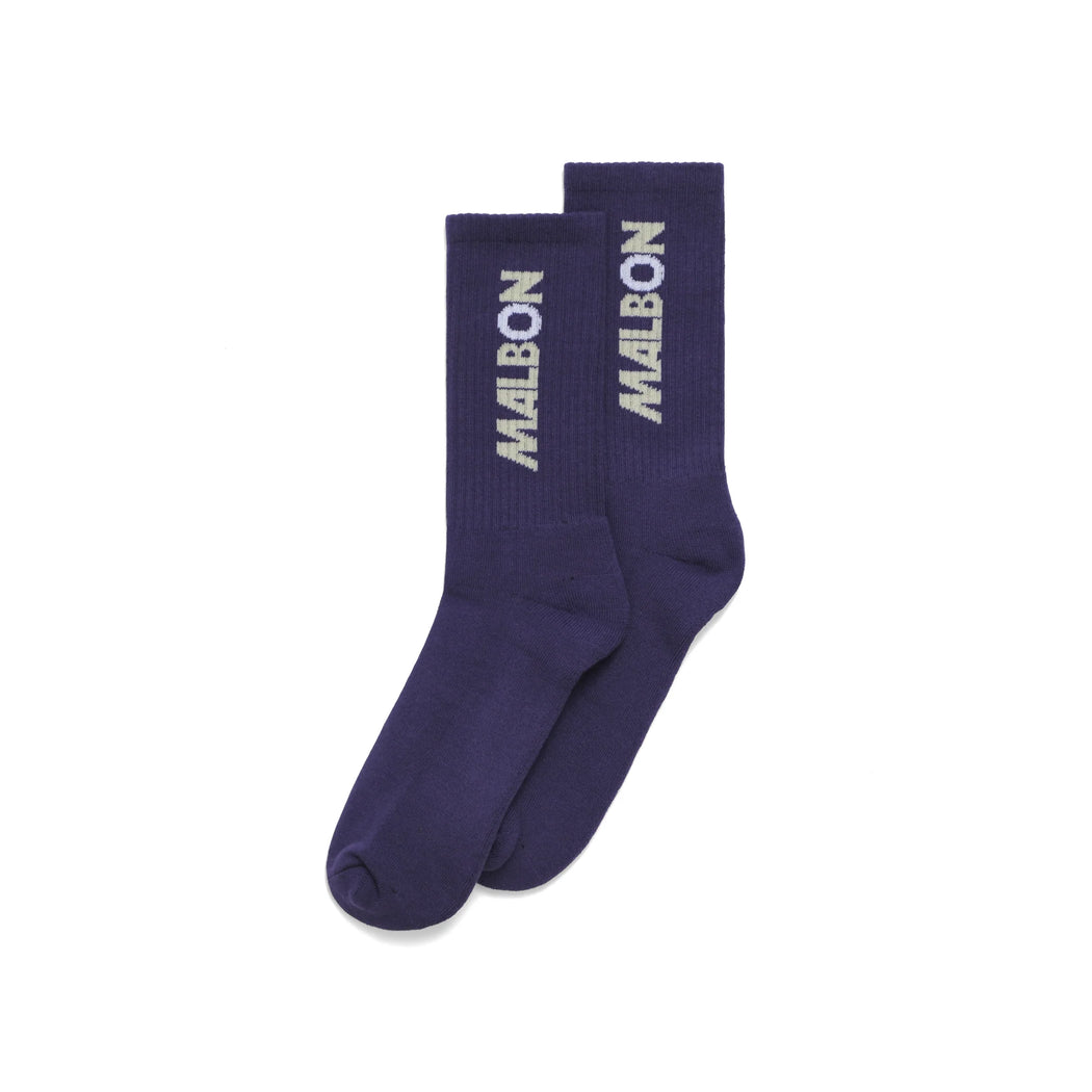 Malbon - Purple Golf & Ski Sock