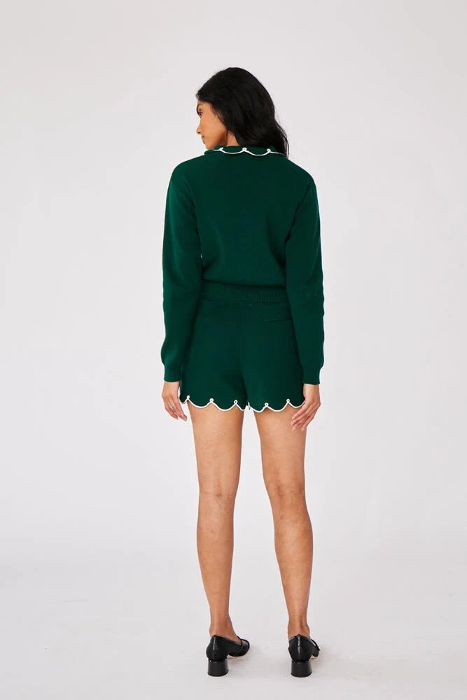 Rachel Antonoff - Green Cupcake Cardigan - Kalifornia Jean Bar