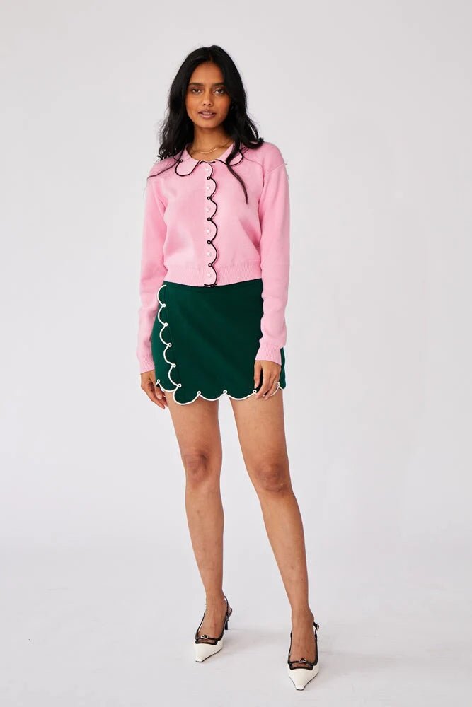 Rachel Antonoff - Green Cupcake Skort - Kalifornia Jean Bar