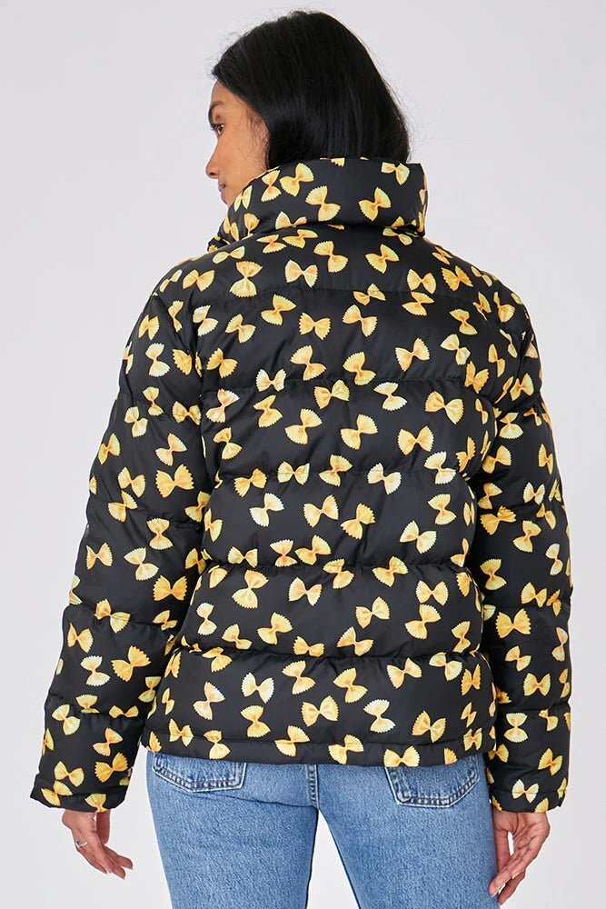 Rachel Antonoff - Pasta Print Parker Puffer - Kalifornia Jean Bar