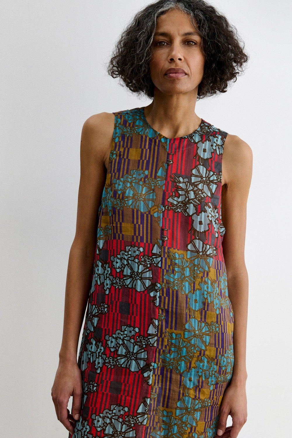 Rachel Comey - Baldan Dress in Red Hibiscus Print - Kalifornia Jean Bar