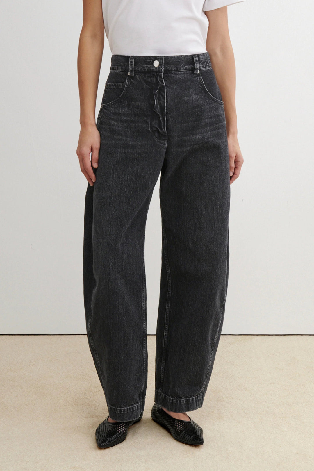 Rachel Comey - Black Washed Salinas Denim Keenan Pant - Kalifornia Jean Bar
