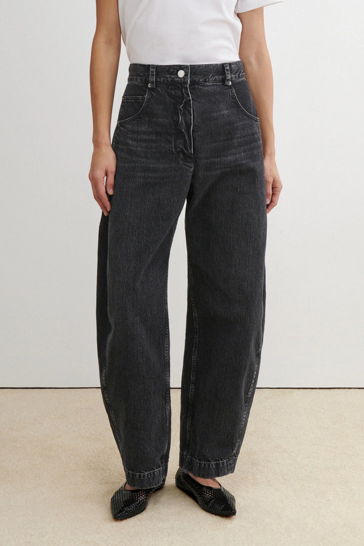 Rachel Comey - Black Washed Salinas Denim Keenan Pant - Kalifornia Jean Bar