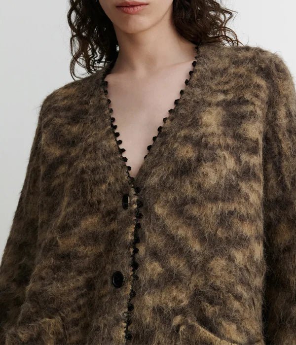 Rachel Comey - Chocolate Space Dye Fuchs Cardigan - Kalifornia Jean Bar