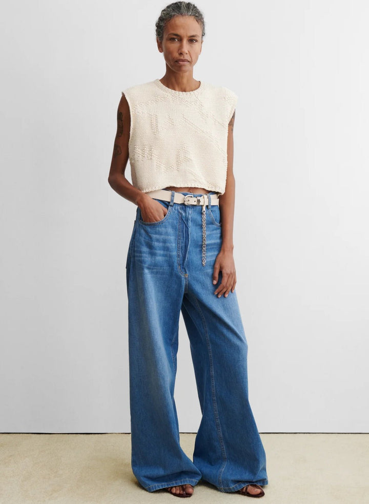 Rachel Comey - Dero Pant Sable Madrona Indigo Denim - Kalifornia Jean Bar