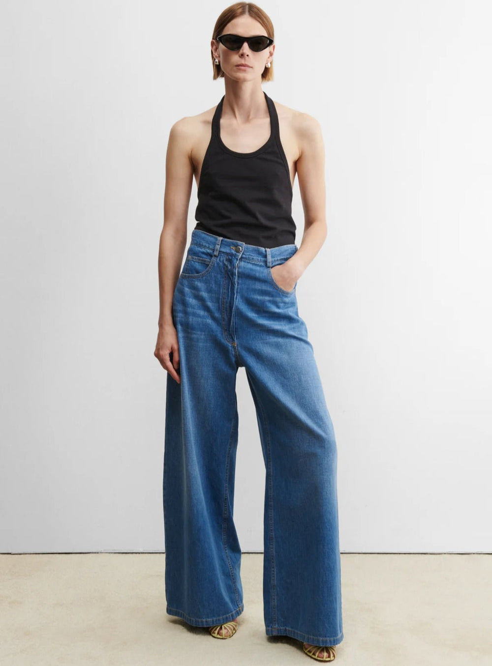 Rachel Comey - Dero Pant Sable Madrona Indigo Denim - Kalifornia Jean Bar