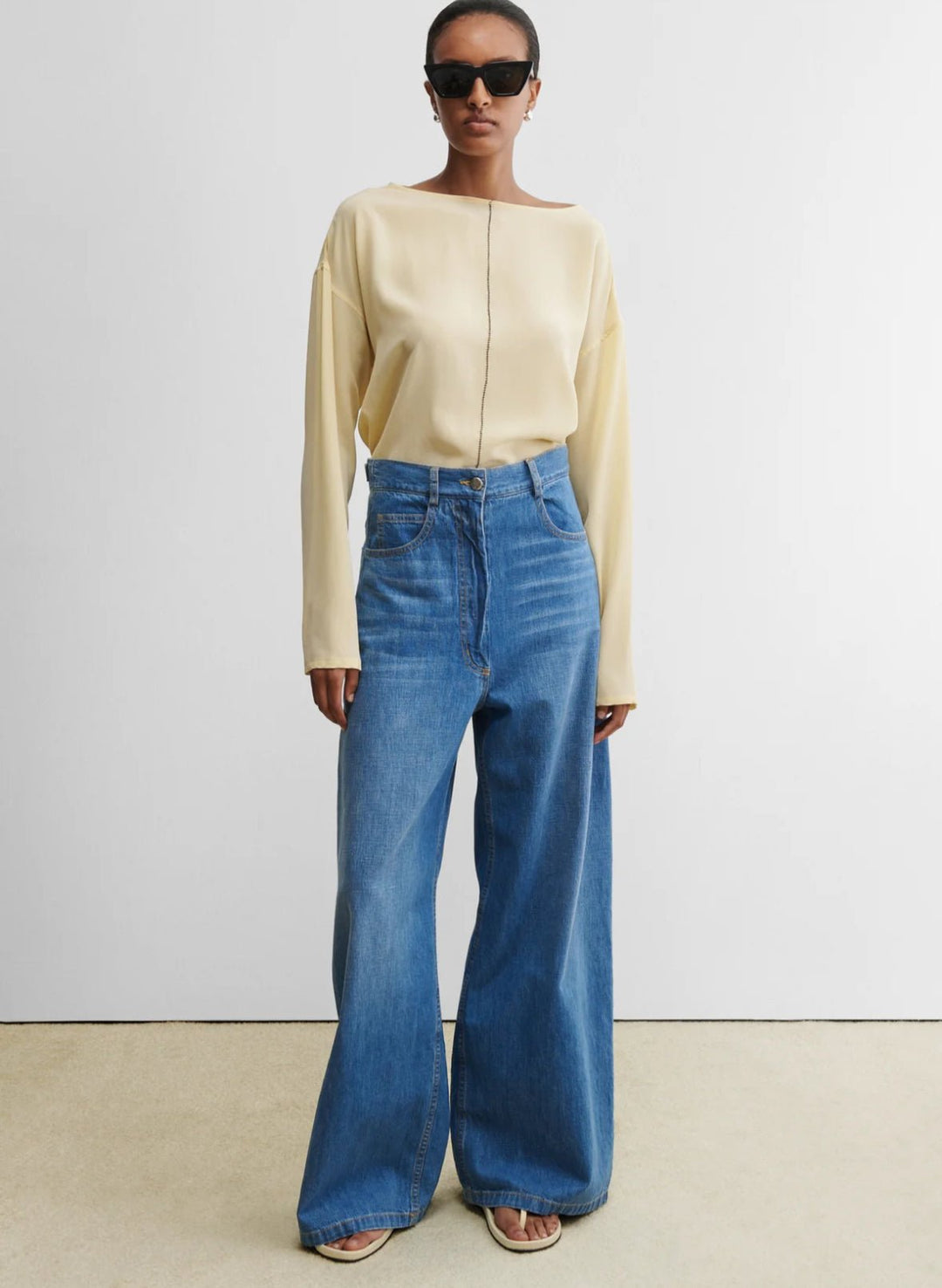 Rachel Comey - Dero Pant Sable Madrona Indigo Denim - Kalifornia Jean Bar