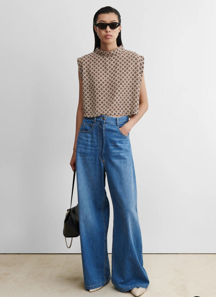 Rachel Comey - Dero Pant Sable Madrona Indigo Denim - Kalifornia Jean Bar