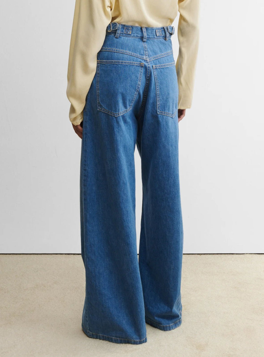 Rachel Comey - Dero Pant Sable Madrona Indigo Denim - Kalifornia Jean Bar