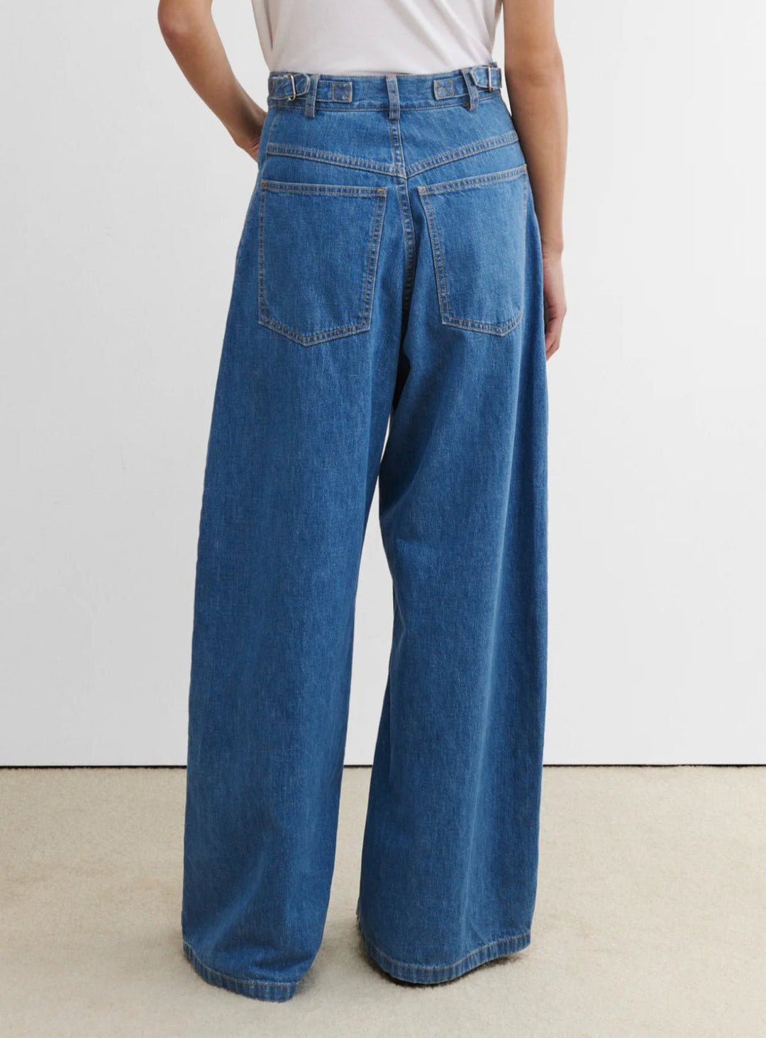 Rachel Comey - Dero Pant Sable Madrona Indigo Denim - Kalifornia Jean Bar