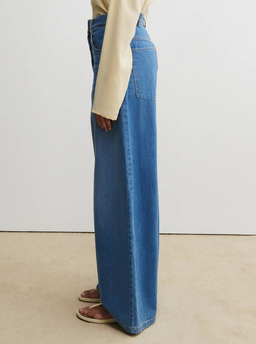 Rachel Comey - Dero Pant Sable Madrona Indigo Denim - Kalifornia Jean Bar