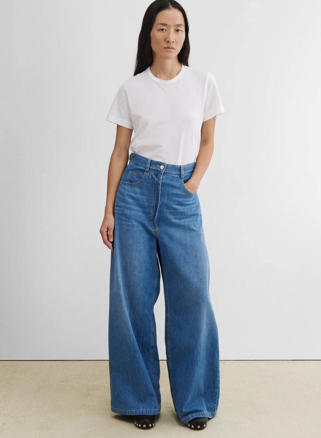 Rachel Comey - Dero Pant Sable Madrona Indigo Denim - Kalifornia Jean Bar