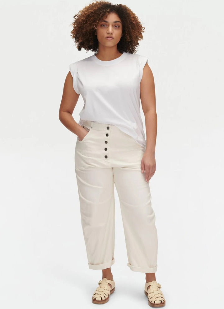 Rachel Comey - Elkin Pant Dirty Pomona White Denim - Kalifornia Jean Bar