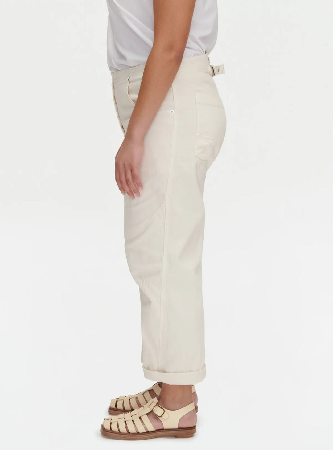 Rachel Comey - Elkin Pant Dirty Pomona White Denim - Kalifornia Jean Bar