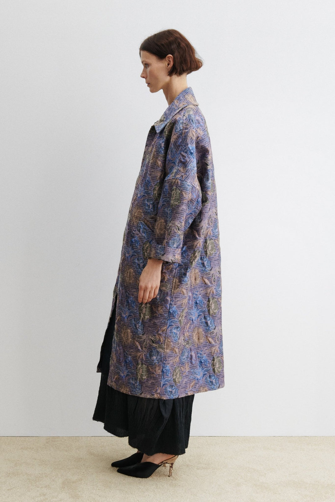 Rachel Comey - Escott Coat Blue - Kalifornia Jean Bar