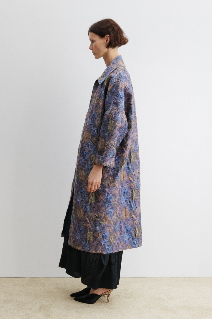 Rachel Comey - Escott Coat Blue - Kalifornia Jean Bar