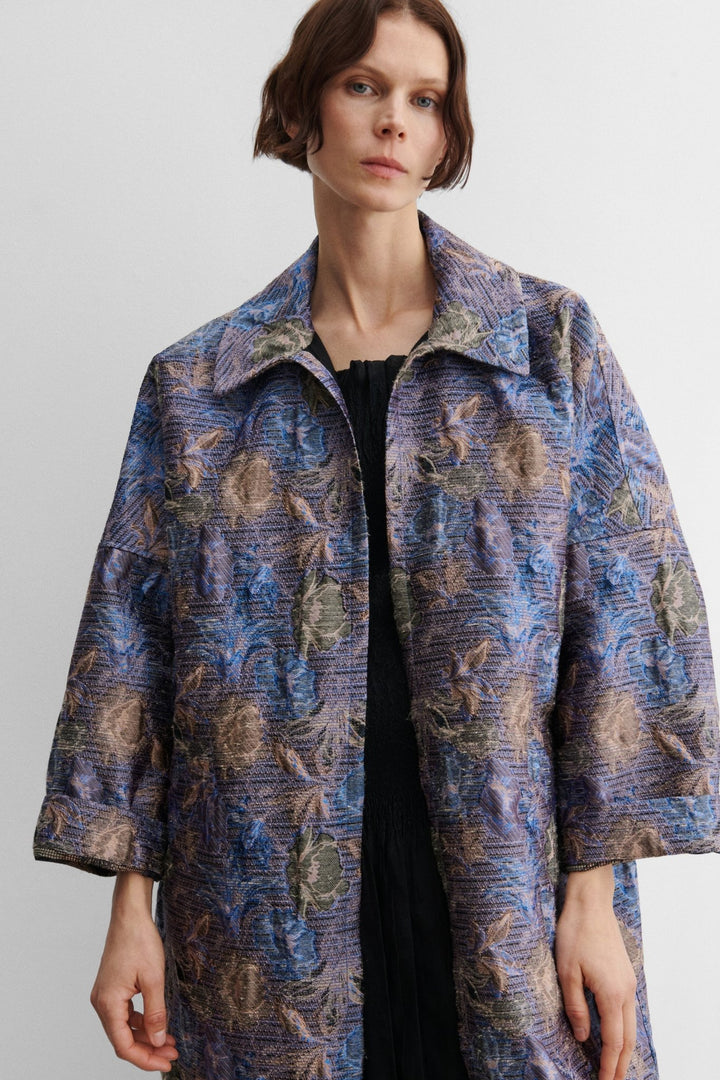 Rachel Comey - Escott Coat Blue - Kalifornia Jean Bar