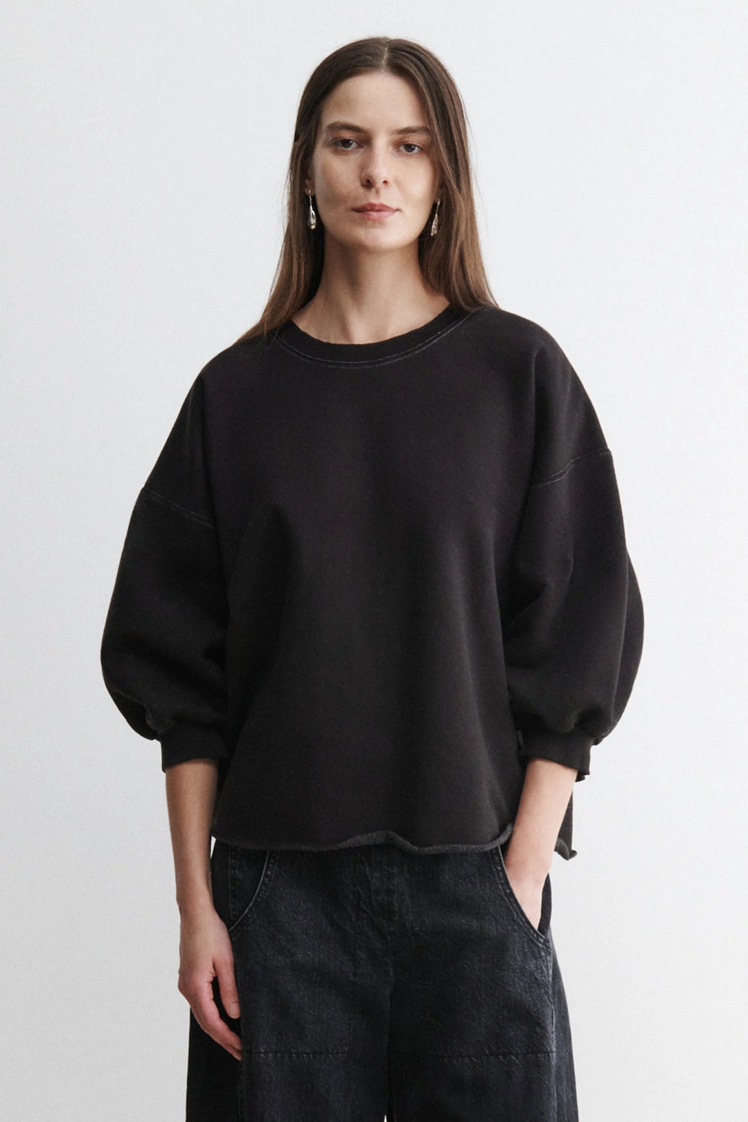 Rachel Comey - Fond Sweatshirt in Charcoal - Kalifornia Jean Bar