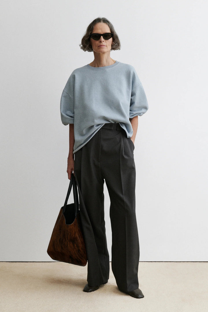 Rachel Comey - Fond Sweatshirt Melange Blue - Kalifornia Jean Bar