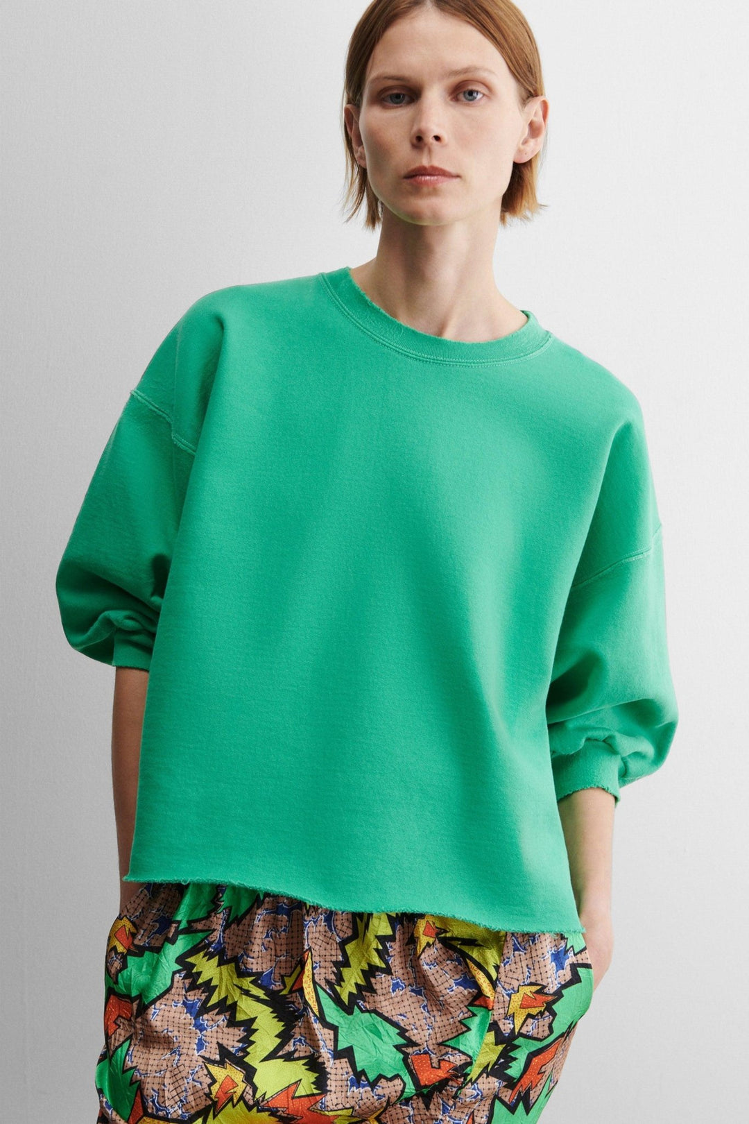 Rachel Comey - Green Apple Fond Sweatshirt - Kalifornia Jean Bar