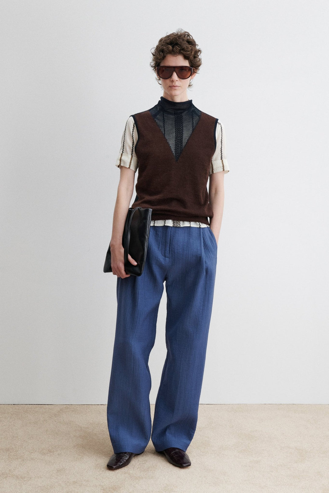 Rachel Comey - Horwill Top Brown Midnight - Kalifornia Jean Bar