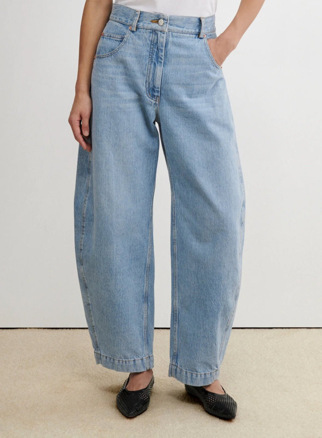 Rachel Comey - Keenan Pant Washed Mission Light Wash - Kalifornia Jean Bar