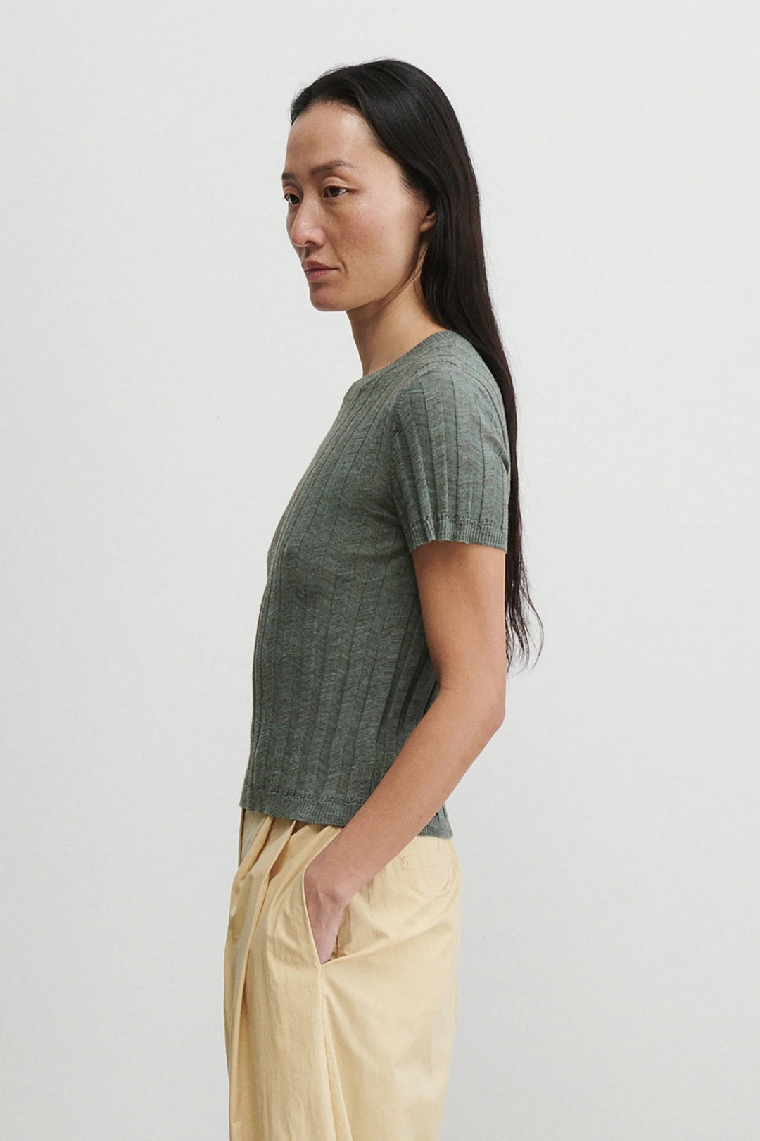 Rachel Comey - Keere Top in Chambray - Kalifornia Jean Bar