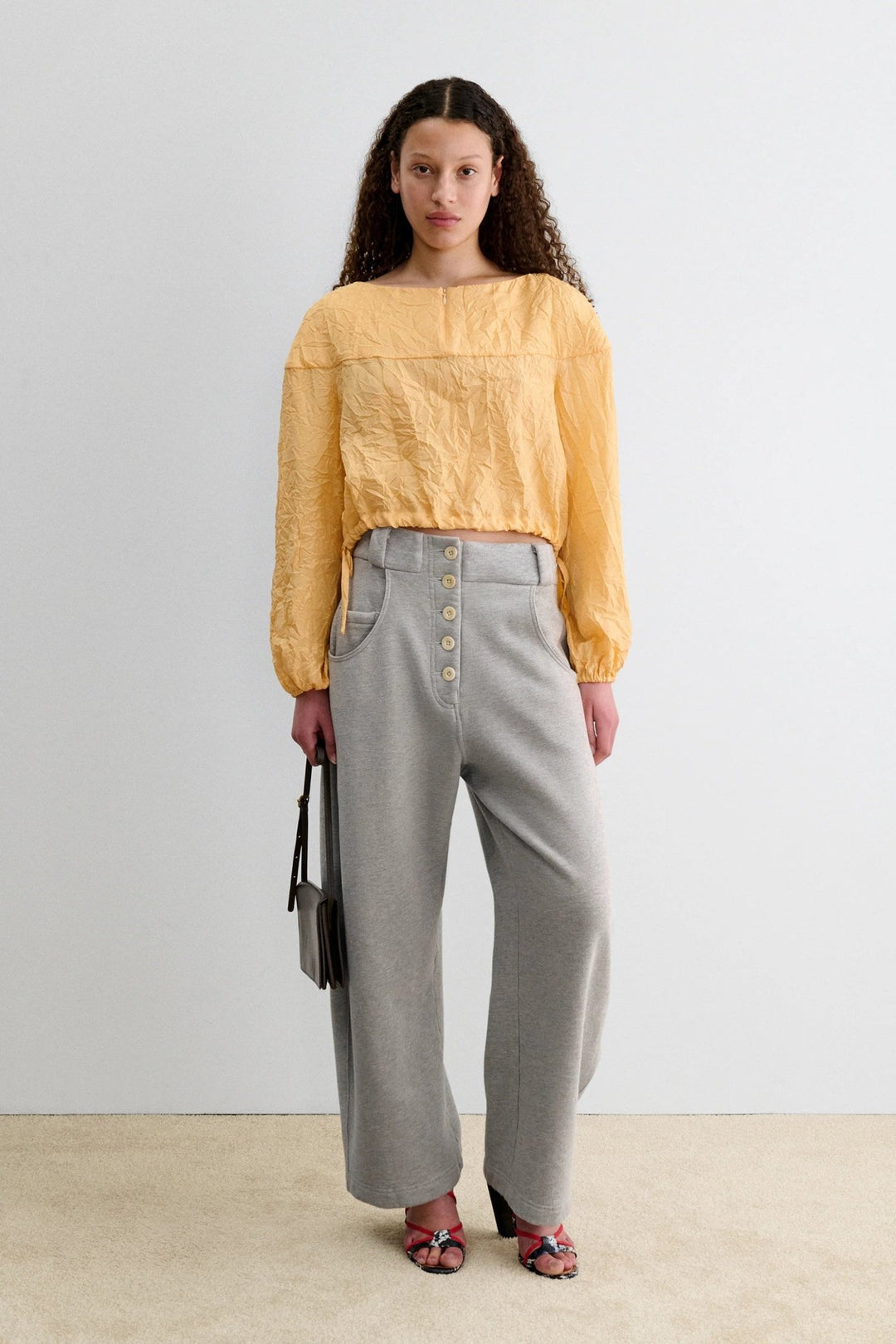 Rachel Comey - Lintic Pant in Grey - Kalifornia Jean Bar