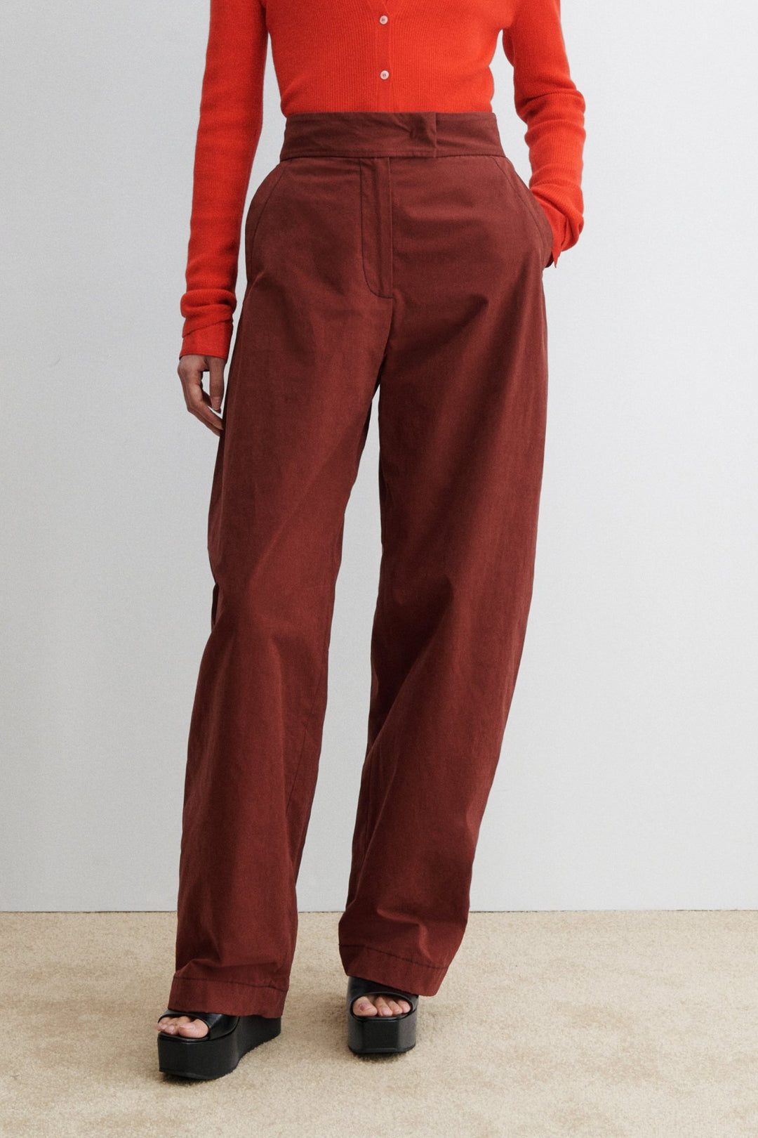 Rachel Comey - Lyson Pant Garnet - Kalifornia Jean Bar