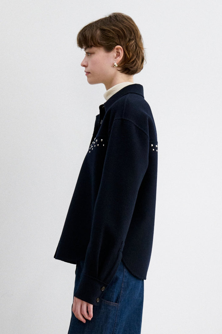 Rachel Comey - Midnight Knox Overshirt - Kalifornia Jean Bar