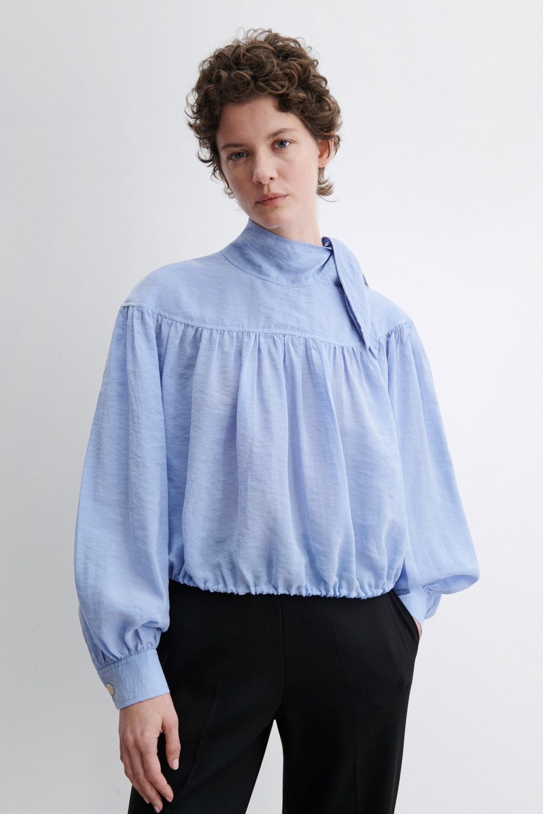Rachel Comey - Parachute Top Light Blue - Kalifornia Jean Bar